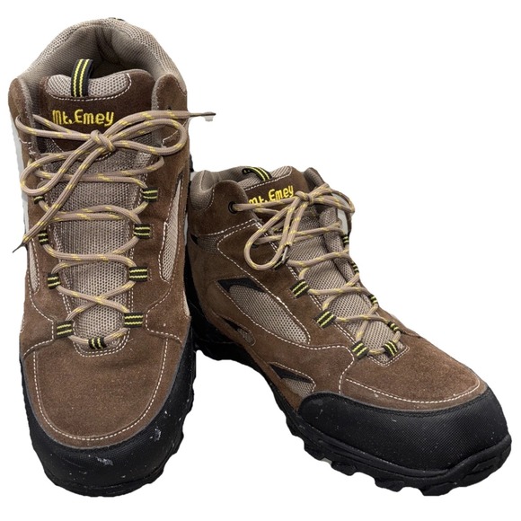 Mt. Emey Outdoor Walking High Top by Apis Men Size 16 4E Brown No Insoles Hiking - Picture 1 of 12